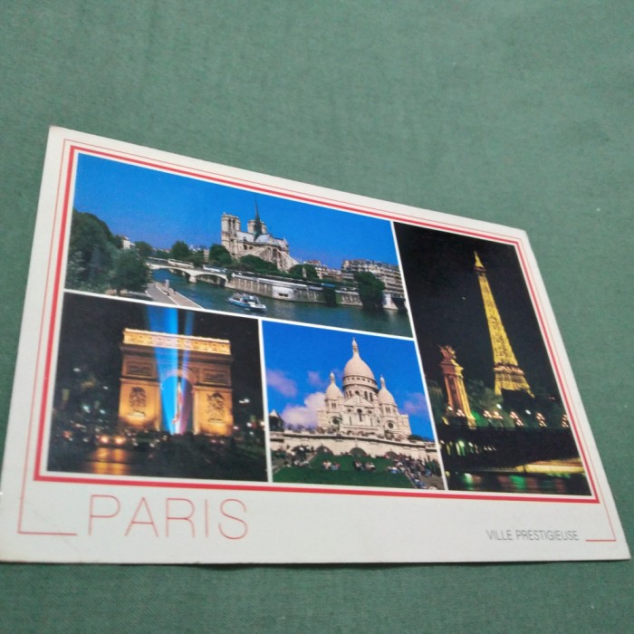 CARTE POSTALA PARIS CIRCULATA