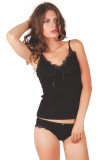 Maiou, 999MRE2127 - L/XL, Miorre, 46% bumbac/46% modal/ 8% elastan, Negru