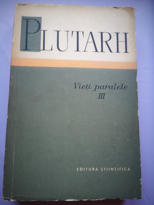 Vieti paralele III / 3 - Plutarh