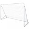 vidaXL Set poartă de fotbal, 240x90x150 cm, plasă și oțel calitativ