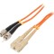 Patch cord fibră OM2 SC/UPC ST/UPC 1m portocalie