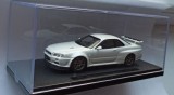 Macheta Nissan Skyline GT-R (R34) V Spec II 2000 alb - Ebbro 1/43