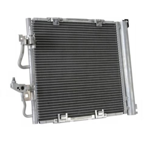 Condensator climatizare Opel Astra G, 04.2003-12.2009, motor 1.7 CDTI, 59 kw diesel, cutie manuala, full aluminiu brazat, 410 (360)x380 (365)x17 mm,