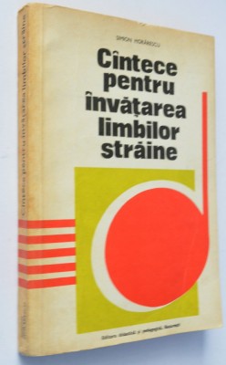 Cantece pentru invatarea limbilor straine - Simion Morarescu foto
