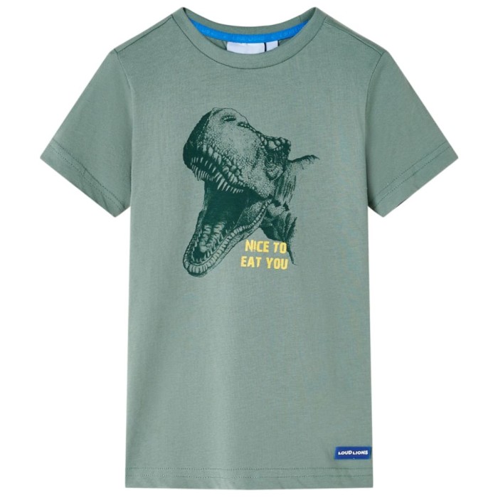 Tricou pentru copii, kaki, 104