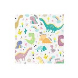 Set 10 servetele dinozauri 33x33 cm
