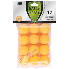 Set mingi tenis de masa SUNFLEX Hobby, portocaliu, 12 bucati