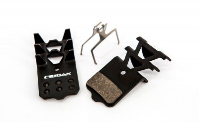 Placute Frana Disc Bicicleta Fibrax Ash977F, Semi-Metalice - Negru Ultimate FactoryBikes foto