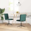 VidaXL Scaune de sufragerie, 2 buc., verde &icirc;nchis, catifea 3315369