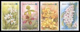Laos 2000 - Orhidee, flori, serie neuzata
