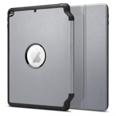 Husa Spigen Smart Fold 2 iPad 9.7 inch (2017/2018) Space Gray foto