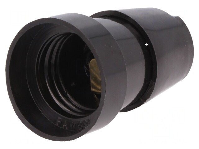 Dulie E27 Neagră Bachelită 38mm 60mm