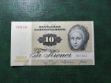 DANEMARCA 10 KRONER 1972 UNC-