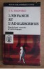 J. A. Hadfield - L&#039;enfance et l&#039;adolescence