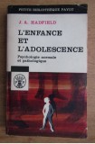 J. A. Hadfield - L&#039;enfance et l&#039;adolescence