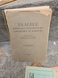ANALELE INSTITUTULUI DE CERCETĂRI AGRONOMIC VOL.VII/1935E AL ROM&Acirc;NIEI
