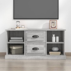 vidaXL Comodă TV, gri sonoma, 99,5x35,5x48 cm, lemn prelucrat 816278