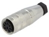 Mufă Mamă M16 8 PIN 3A 300V Drept pentru Lipire pe Cablu