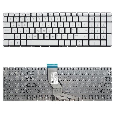 Tastatura Laptop, HP, Pavilion 17-W, 17T-W, TPN-Q174, argintie, layout US foto