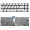Tastatura Laptop, HP, Envy 17-N, 17T-N, M7-N, 17-N000, 17T-N000, 17T-N100, argintie, layout US