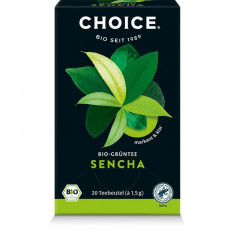 Ceai Verde Sencha Bio 20 pliculete x 1.5 grame Choice