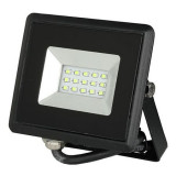 Reflector LED, 10 W, IP65, aluminiu, lumina verde, Negru