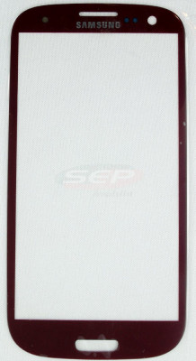 Geam Samsung Galaxy S III i9300 RED foto