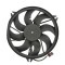 Ventilator, radiator PEUGEOT 206 Hatchback (2A/C) (1998 - 2016) TYC 826-0004