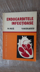 Endocarditele infectioase -NUTA , NICOLAESCU ,STARE FOARTE BUNA . foto