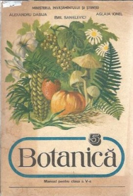 Botanica. Manual pentru clasa a V-a - Aglaia Ionel, Alexandru Dabija, Emil Sanielevici foto
