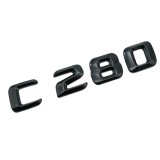 Emblema C 280 Negru, pentru spate portbagaj Mercedes, Mercedes-benz