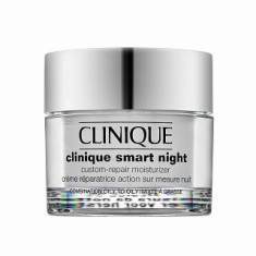 Clinique Clinique Smart Night Custom-Repair Moisturizer Dry/Combination ser de noapte pentru ten pentru piele uscata 50 ml foto