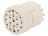 Conector M23 19-PIN Mamă Lipire