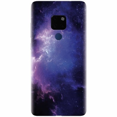 Husa silicon pentru Huawei Mate 20, Purple Space Nebula foto