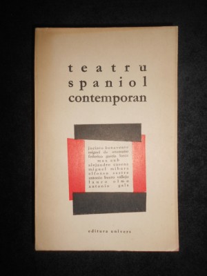 Teatru spaniol contemporan de Jacinto Benavente, Miguel de Unamuno... foto