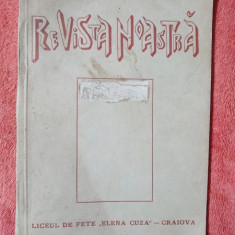 Revista Noastra - Liceul de Fete "Elena Cuza" Craiova Anul IV Nr. 5-8 Martie-Iunie 1945