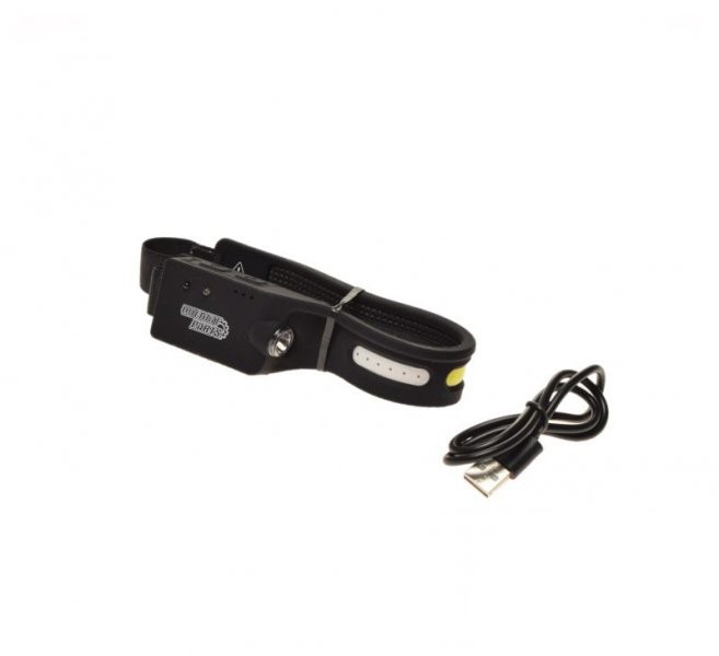 Lanterna frunte, 200 lumeni, incarcare USB Cod:AA2550