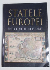 STATELE EUROPEI , ENCICLOPEDIE DE ISTORIE , DIN ANTICHITATE PANA ASTAZI de HOARIA C. MATEI ...DANIEL C. FRATICA , 2022 foto