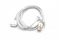 Adapterkabel ipod / iphone auf usb &amp;amp; aux wei? foto