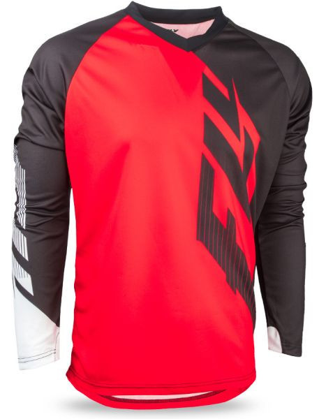 Bluza Bicicleta Fly Radium Negru / Rosu / Alb Marimea 2XL FLYMTB 352-07672X