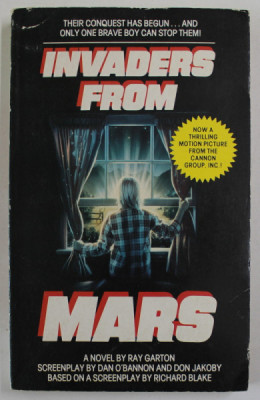 INVADERS FROM MARS by RAY GARTON , 1986 foto