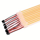 Set 10 bara led 220v, Cob, 50cm lungime, pentru iluminat dulapuri, vitrine,