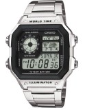 Casio Ceas b?rb?tesc Digital World Time WR100M AE-1200WHD-1AVDF