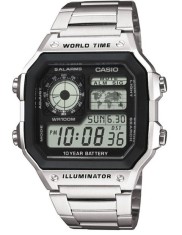 Casio Ceas b?rb?tesc Digital World Time WR100M AE-1200WHD-1AVDF