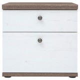 Cumpara ieftin Noptiera DTD pin canyon/stejar sonoma trufel Teina 48x43,5x46 cm