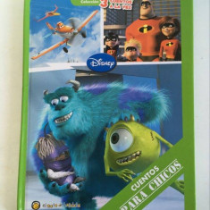 Carte in limba spaniola pt copii Disney 3 Cuentos a la vez, Cuentos para chicos