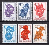BULGARIA 1985, 1986, Flora, neuzat, MNH
