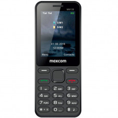 Telefon mobil MaxCom MM139 Dual Sim Black foto