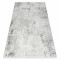 Covor modern DUKE 51378 crem / gri - Beton, piatră structurat, foarte moale, franjuri, 160x220 cm