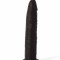 Dildo Realistic Colours Pleasure, Negru, 16.5 cm